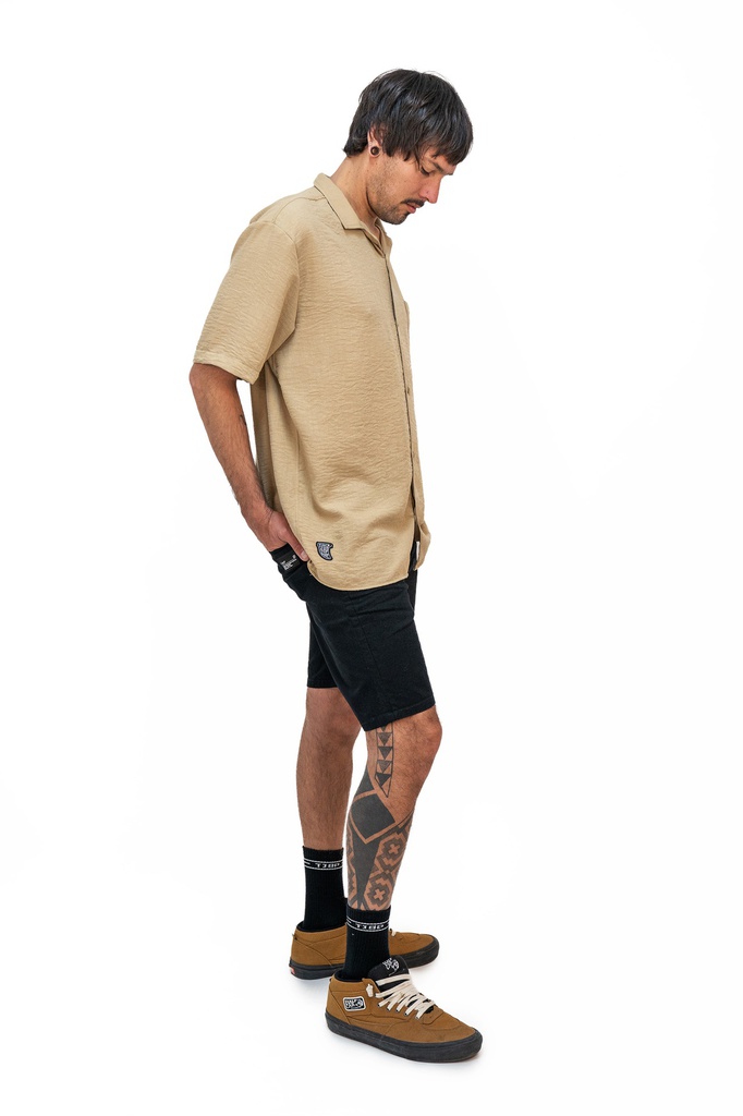 CAMISA MC RELAXED - LOTUS CLARA