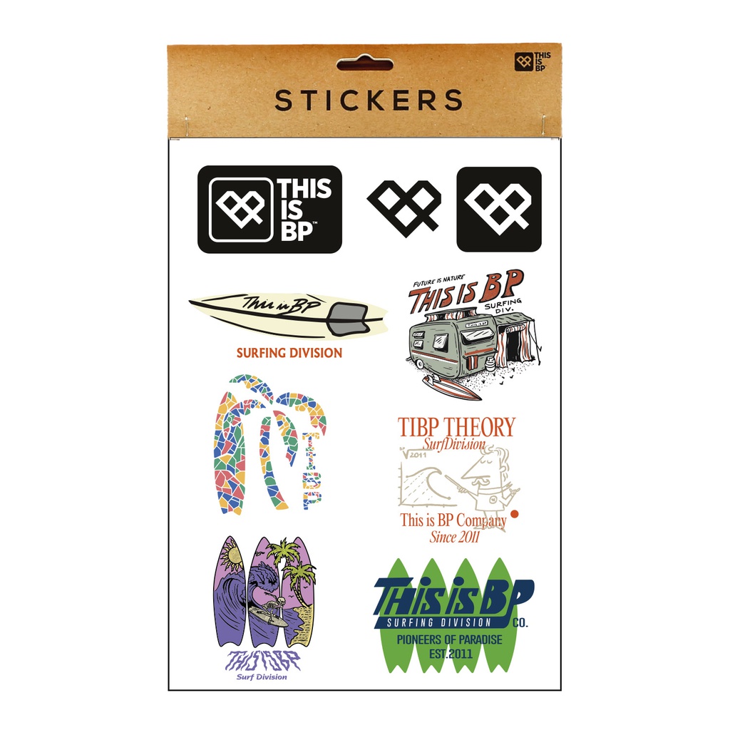 STICKERS - FUERA DEL AGUA