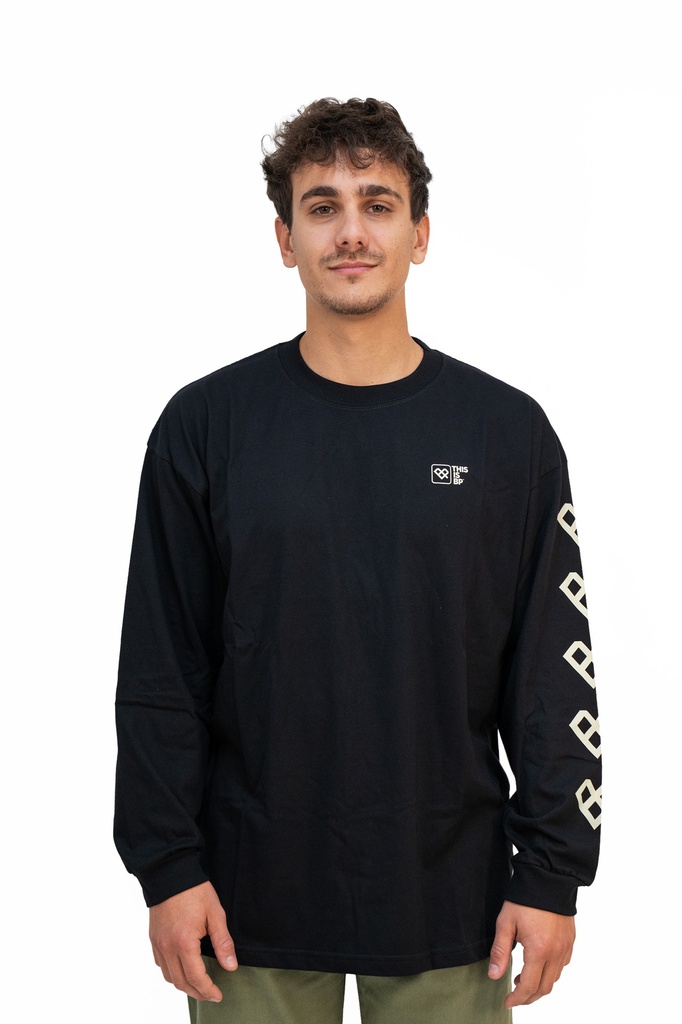 REMERA MANGA LARGA RELAXED - CREW BP