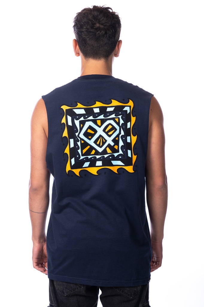 REMERA SIN MANGA RELAXED - CONKA